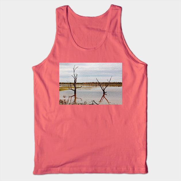 Dead Trees Digitised (2) Tank Top by jwwallace